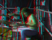 ZodoZ 3D  Beeckestijnpop 2014   Death Alley : concertfoto, Beeckestijnpop 2014, stereofoto, groep, Death Alley, kabouterpodium
